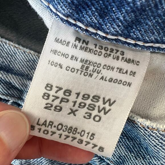 Rustler Vintage Blue Jeans Men's size 29X30 - Picture 9 of 11